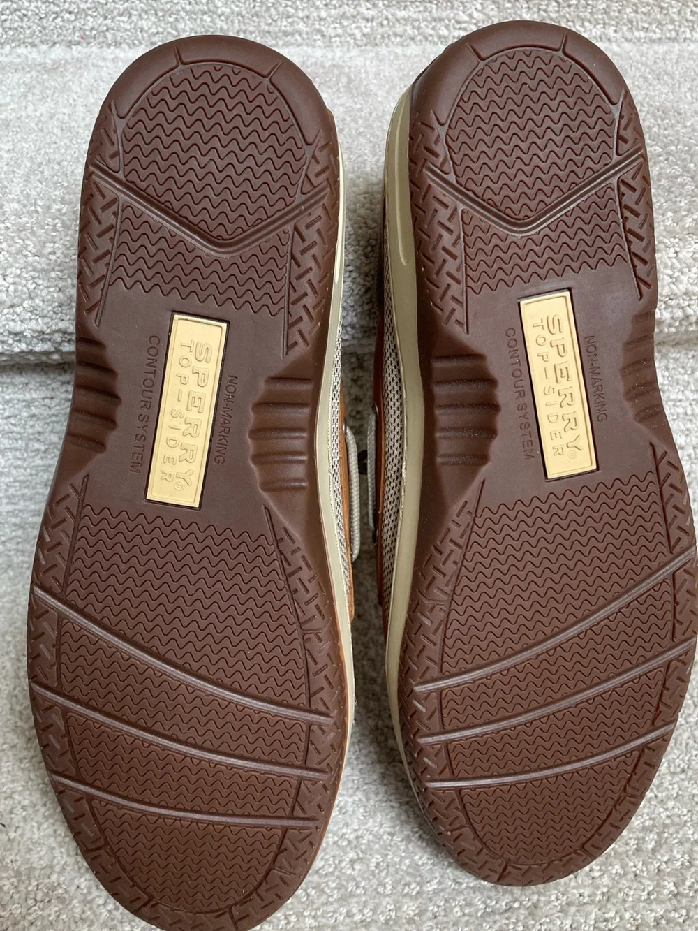 Sperry Top Sider Men's Billfish 3-Eye Tan Leather Boat Outdoor Shoes Size 11XW